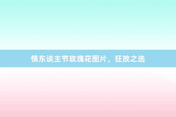 情东谈主节玫瑰花图片，狂放之选